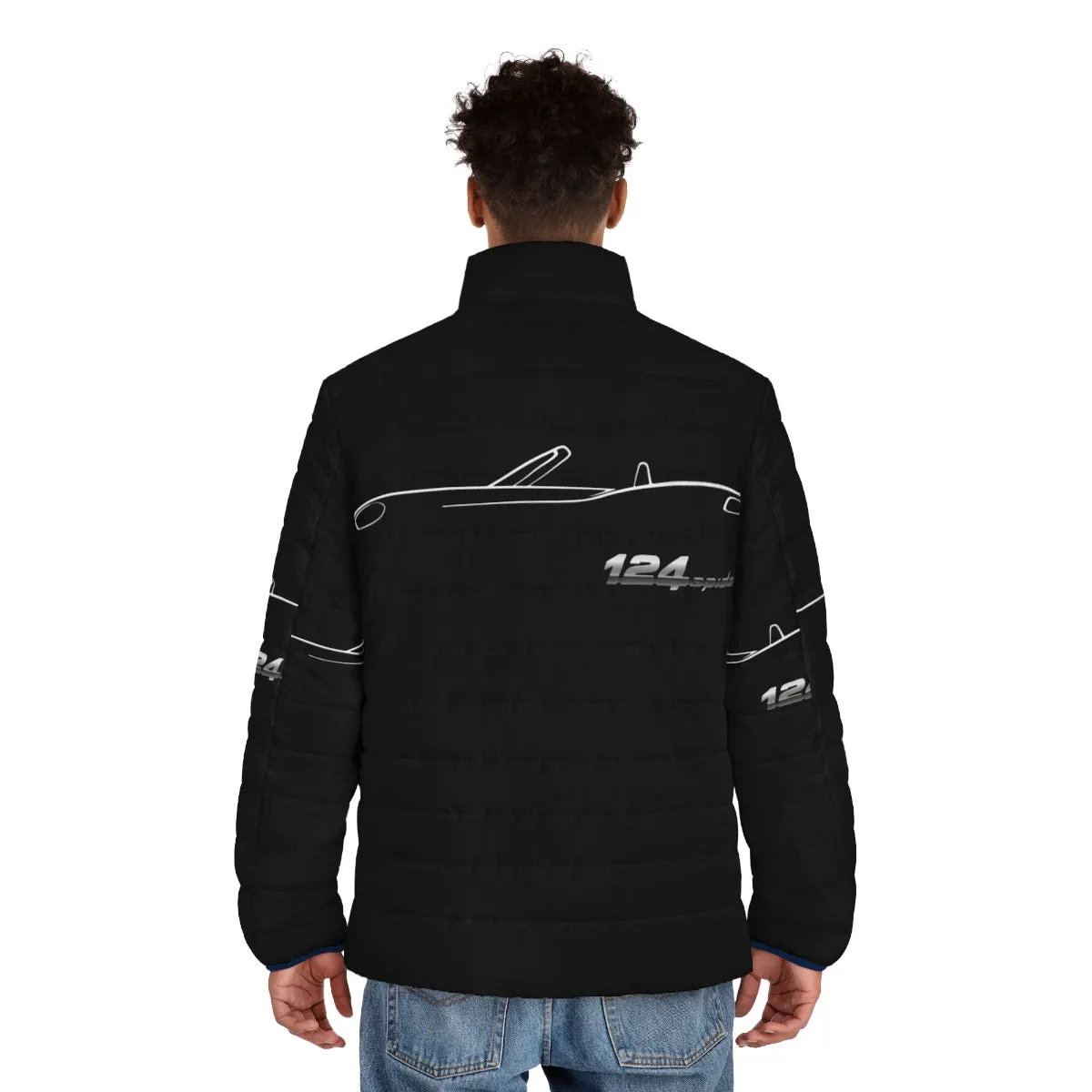 Abarth 124 Spider Profile Puffer Jacket - Automotive Inspired Outerwear