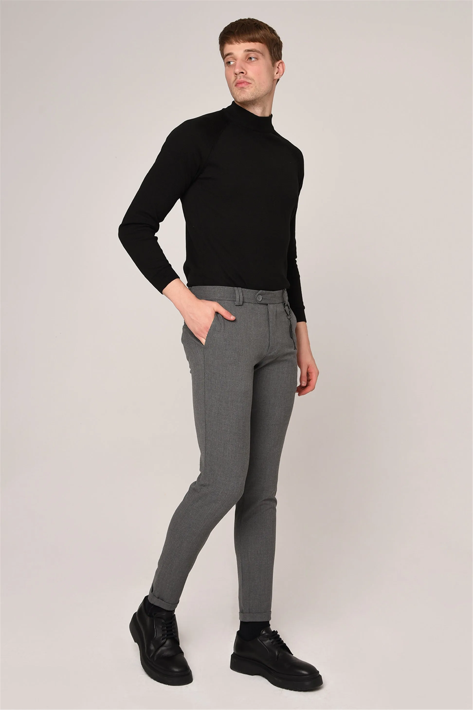 ANT Men's Slim Fit Accessory Trousers - Binghamton