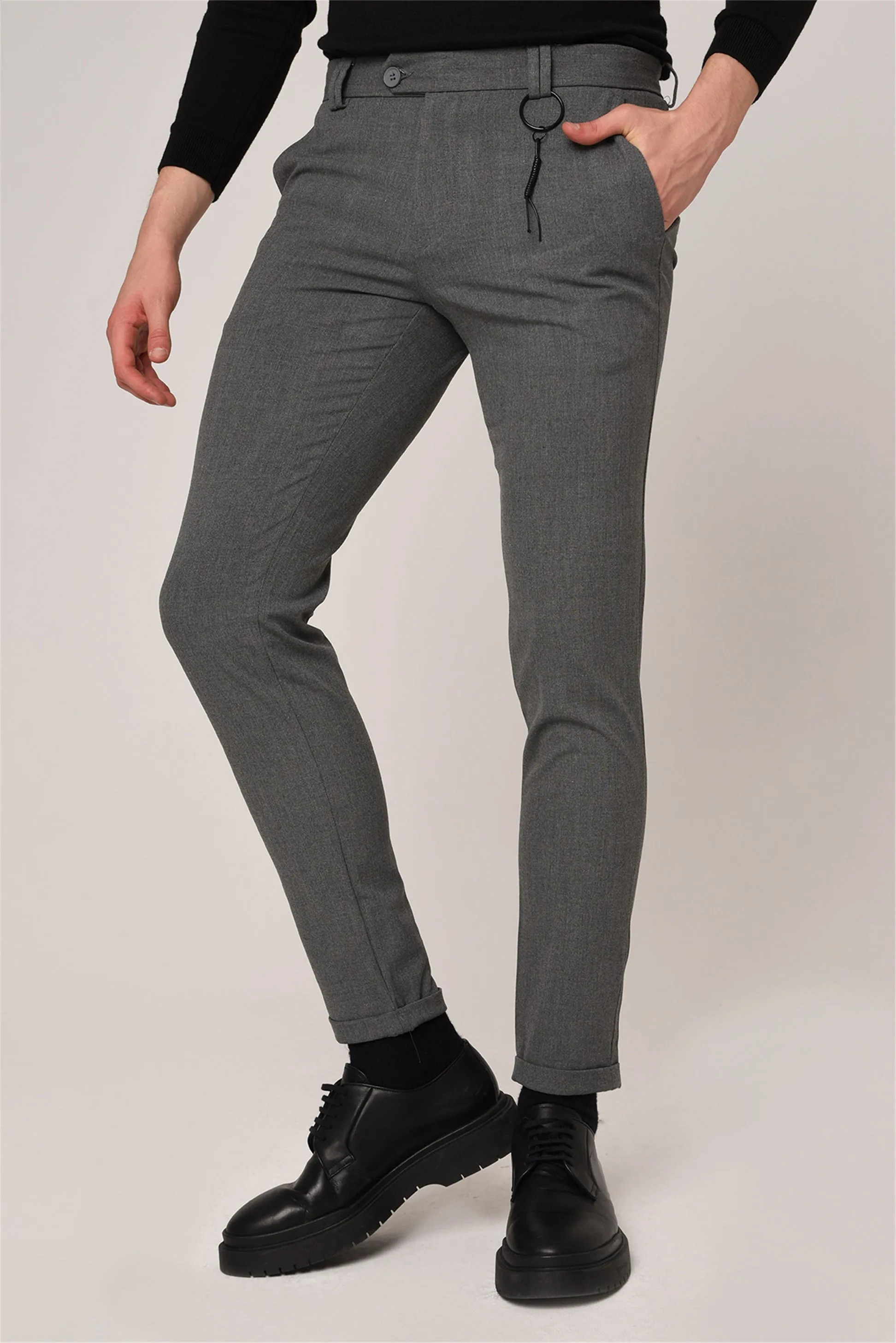ANT Men's Slim Fit Accessory Trousers - Binghamton