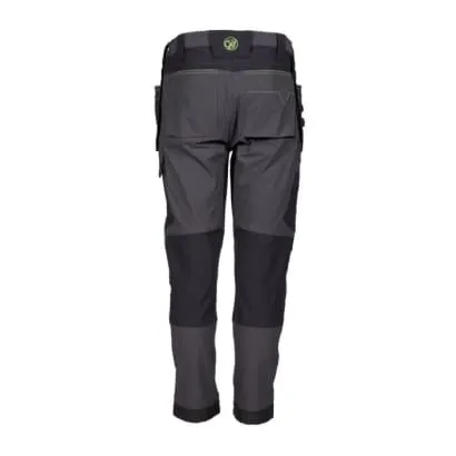 Apache Calgary Grey Slim Fit 4-Way Stretch Mens Work Trousers