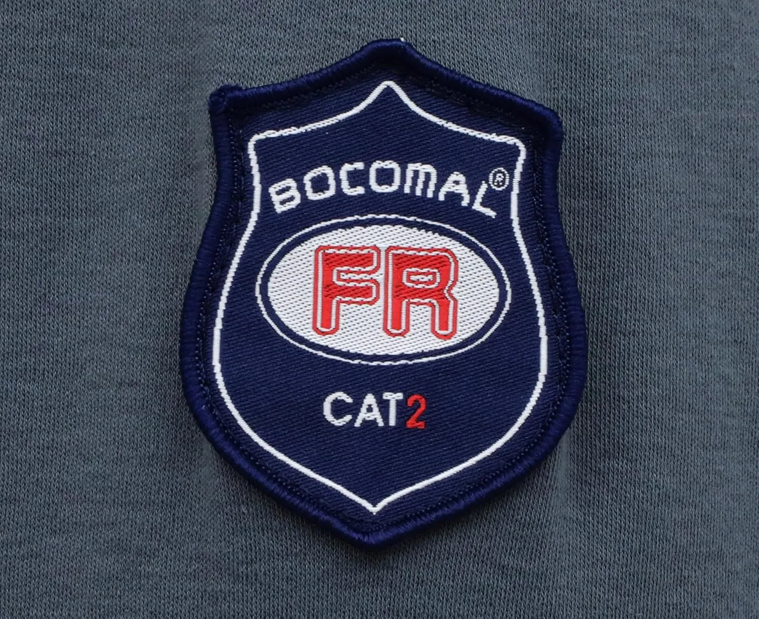 BOCOMAL FR Shirts Lightweight Classic Crew Long Sleeve Fire Resistant Shirt CAT2