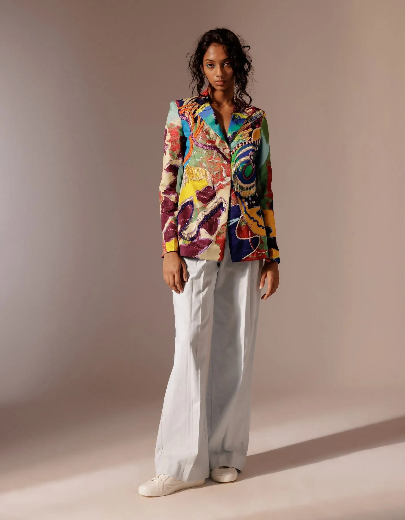 Calypso Embroidered Blazer