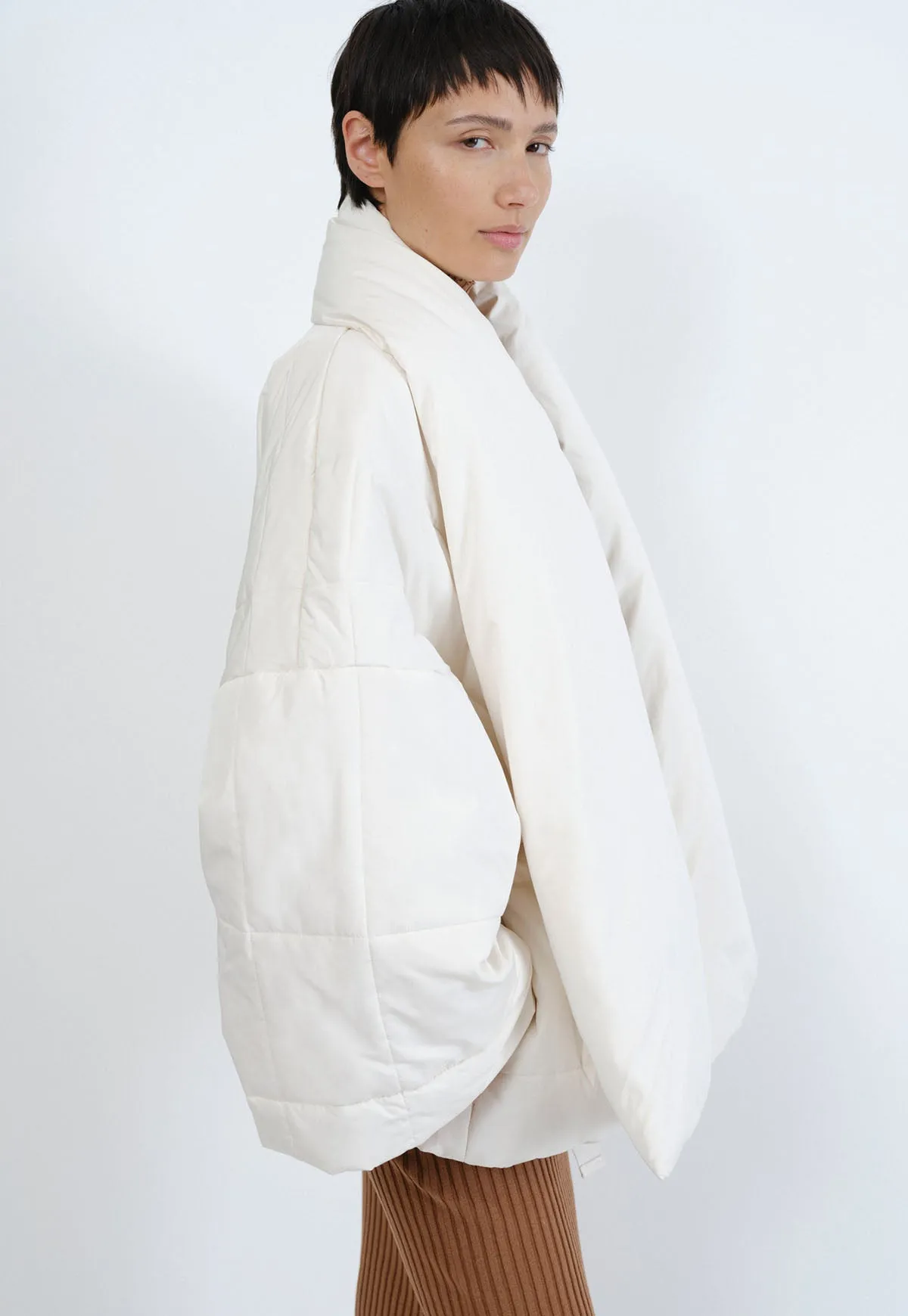 Chiba Puffer Jacket Off White