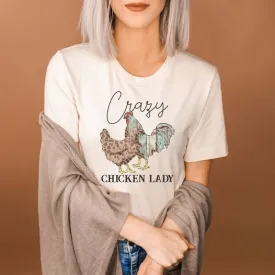 CRAZY CHICKEN - GRAPHIC TEE