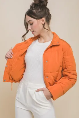Cropped Puffer Jacket