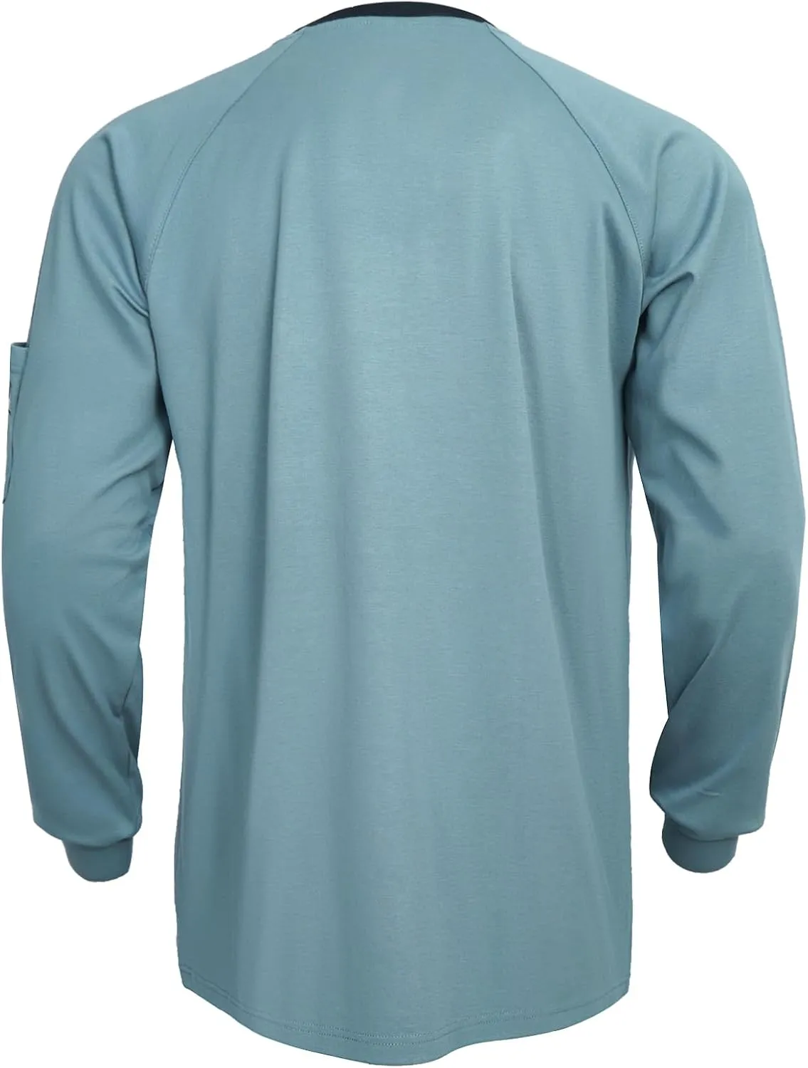 FR Shirts for Men NFPA2112 Flame Resistant Shirts 5.5oz Light Weight Long Sleeve Fire Retardant Shirts