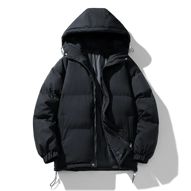 Fravell - Puffer Jacket Heren met Capuchon, Winddicht, Geïsoleerd & Winterklaar