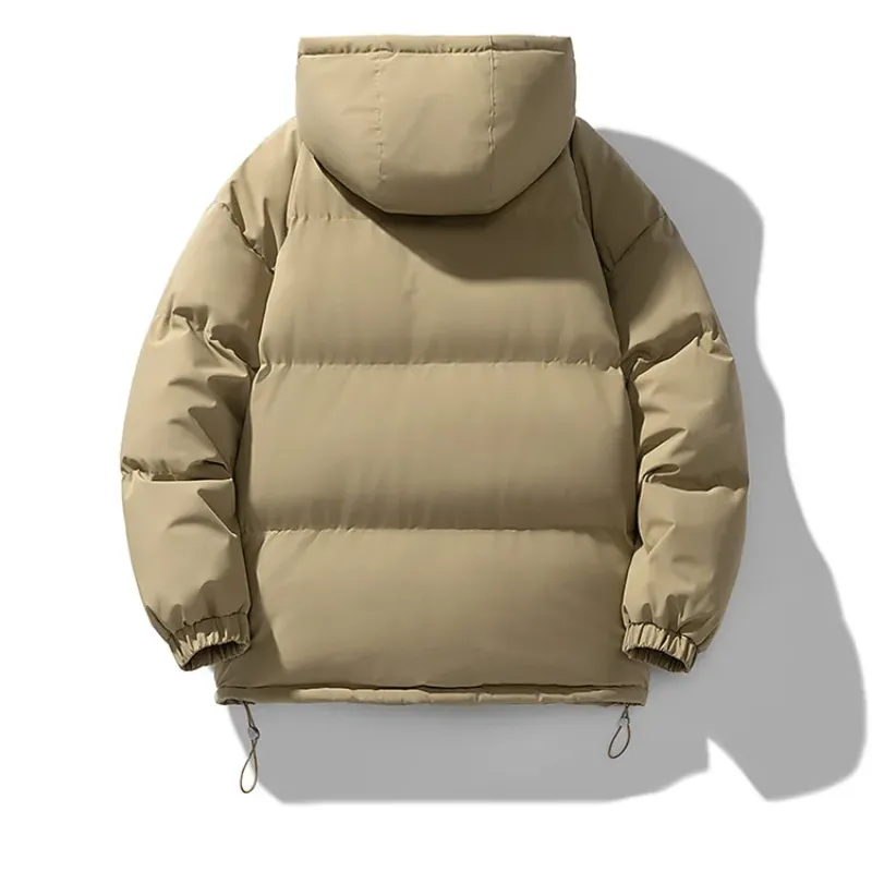 Fravell - Puffer Jacket Heren met Capuchon, Winddicht, Geïsoleerd & Winterklaar