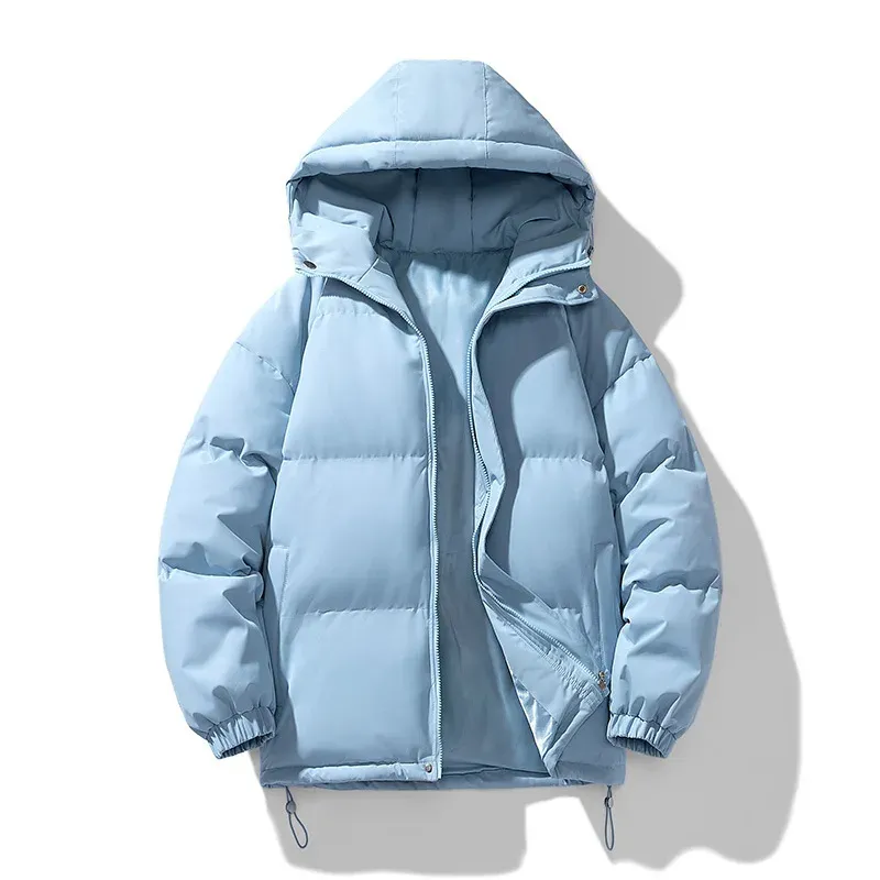 Fravell - Puffer Jacket Heren met Capuchon, Winddicht, Geïsoleerd & Winterklaar