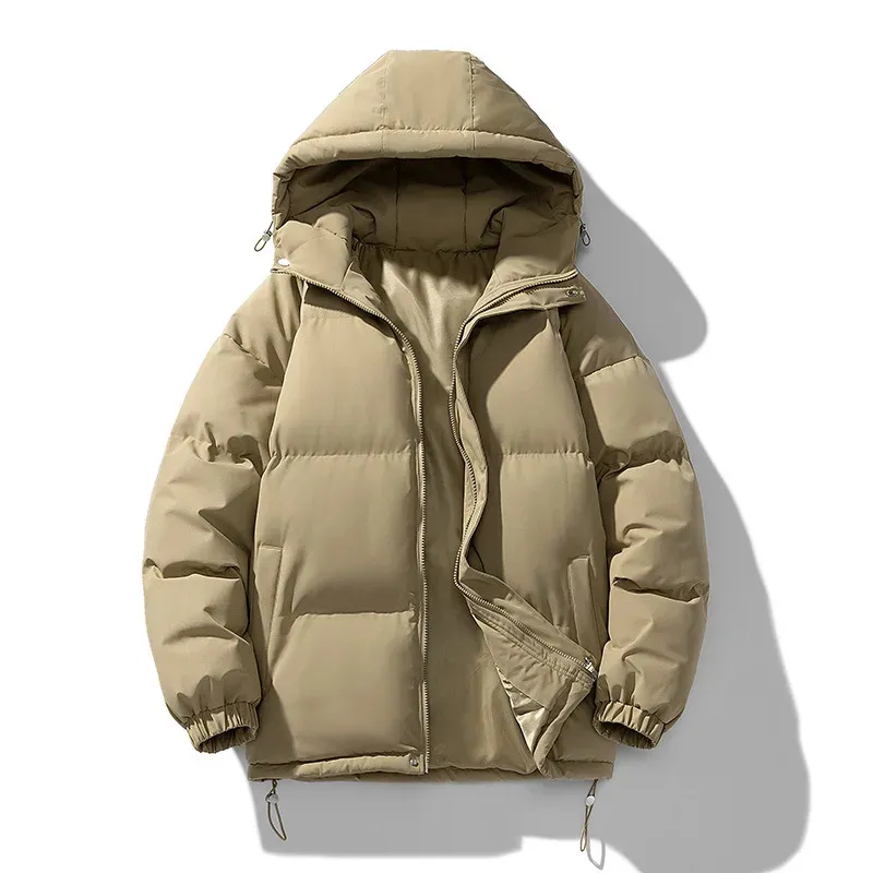 Fravell - Puffer Jacket Heren met Capuchon, Winddicht, Geïsoleerd & Winterklaar