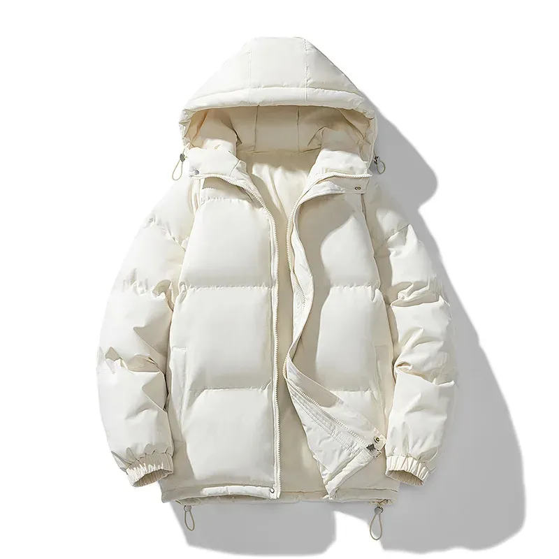 Fravell - Puffer Jacket Heren met Capuchon, Winddicht, Geïsoleerd & Winterklaar