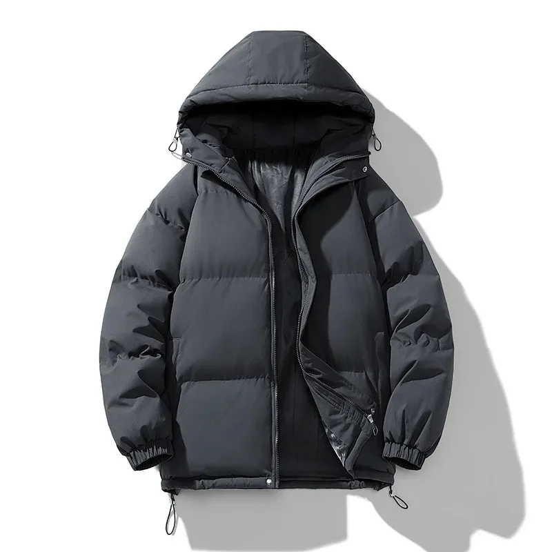 Fravell - Puffer Jacket Heren met Capuchon, Winddicht, Geïsoleerd & Winterklaar