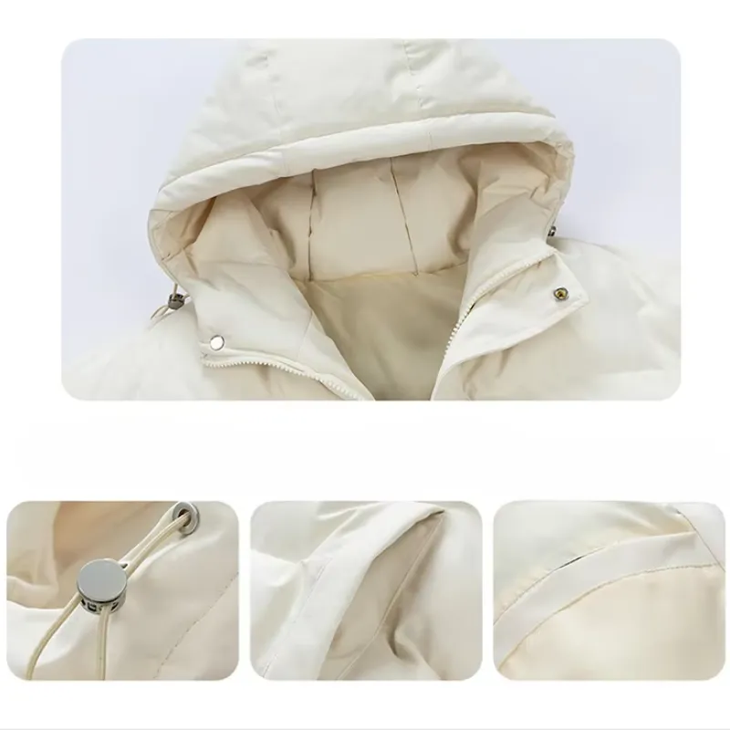 Fravell - Puffer Jacket Heren met Capuchon, Winddicht, Geïsoleerd & Winterklaar