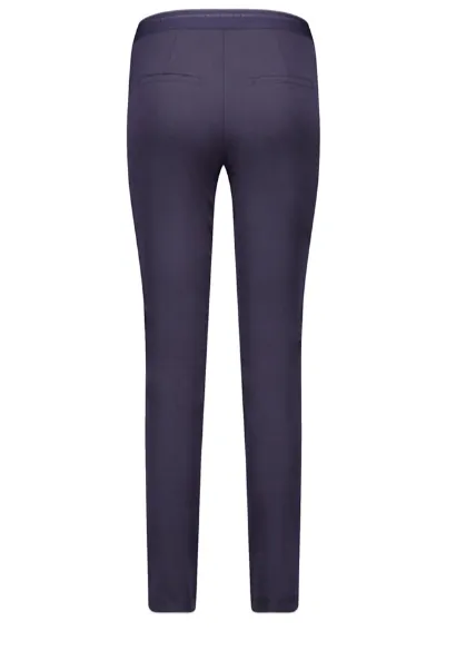 GERRY WEBER<BR>
Slim Fit Trousers<BR>
Black, Navy<BR>