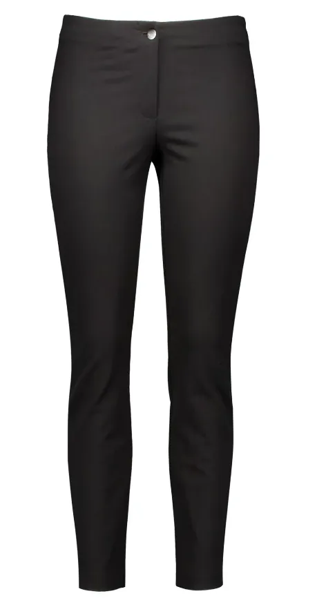 GERRY WEBER<BR>
Slim Fit Trousers<BR>
Black, Navy<BR>