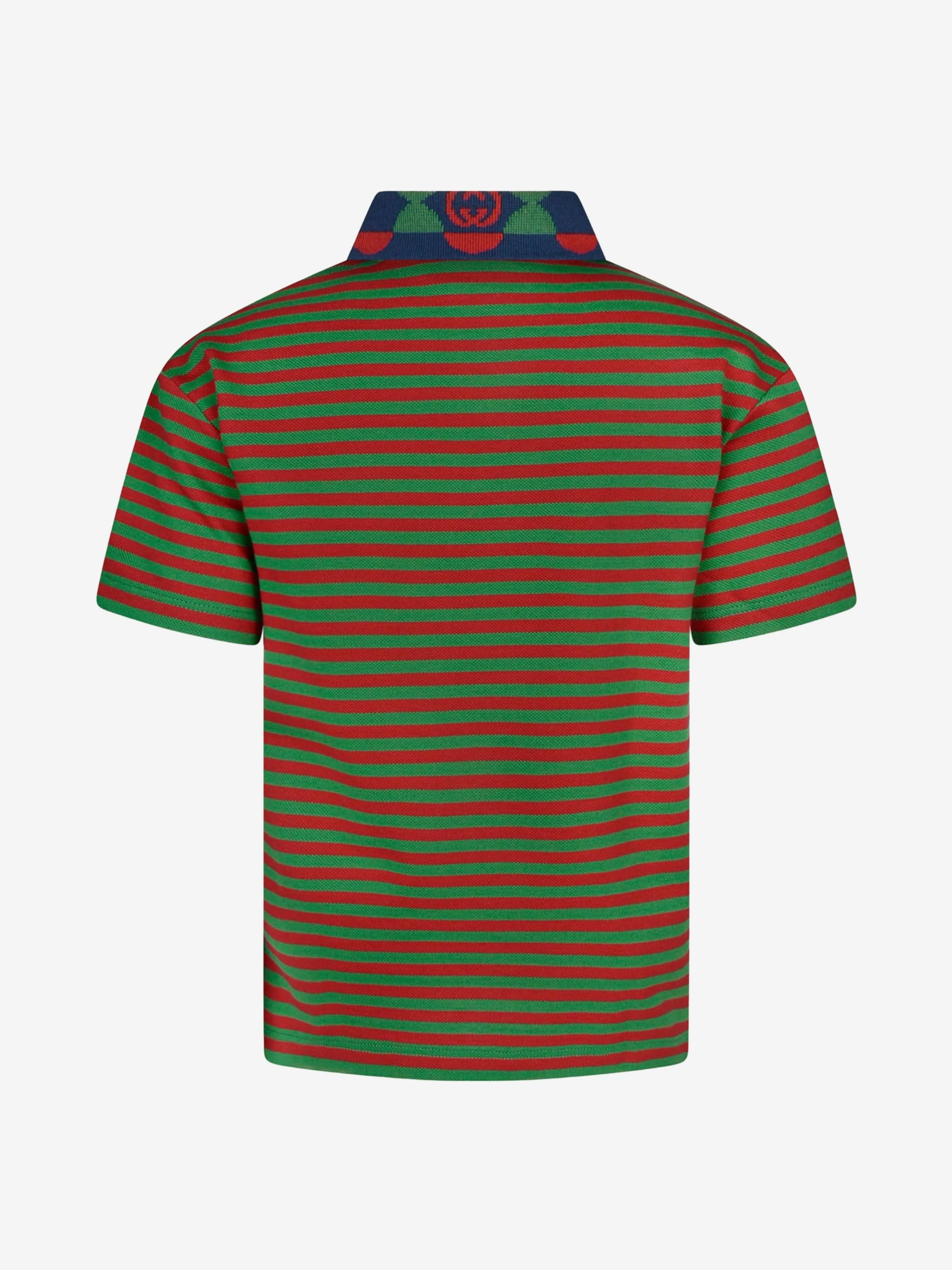 Gucci Boys and Red Striped Polo Top