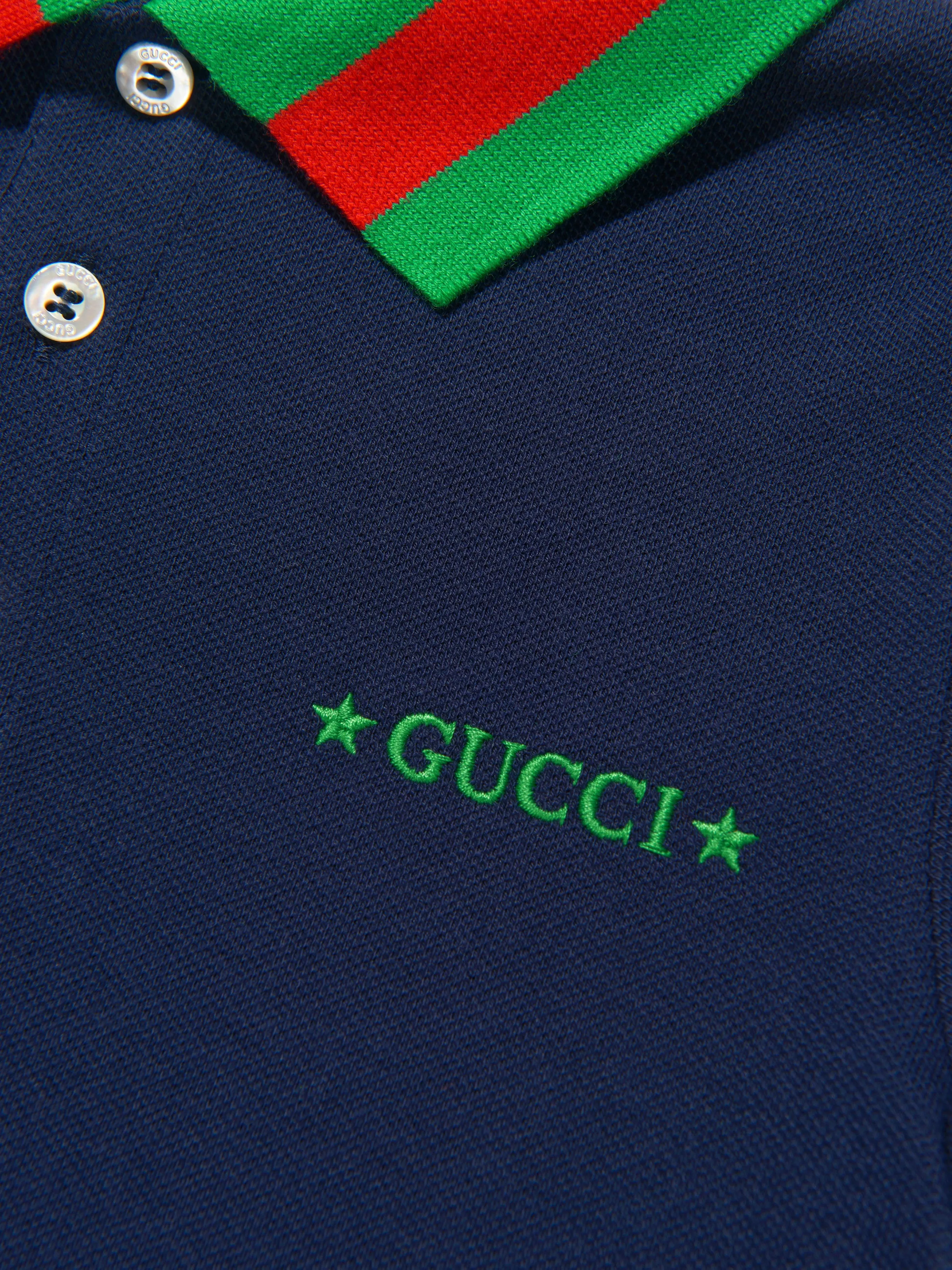 Gucci Boys Logo Polo Shirt