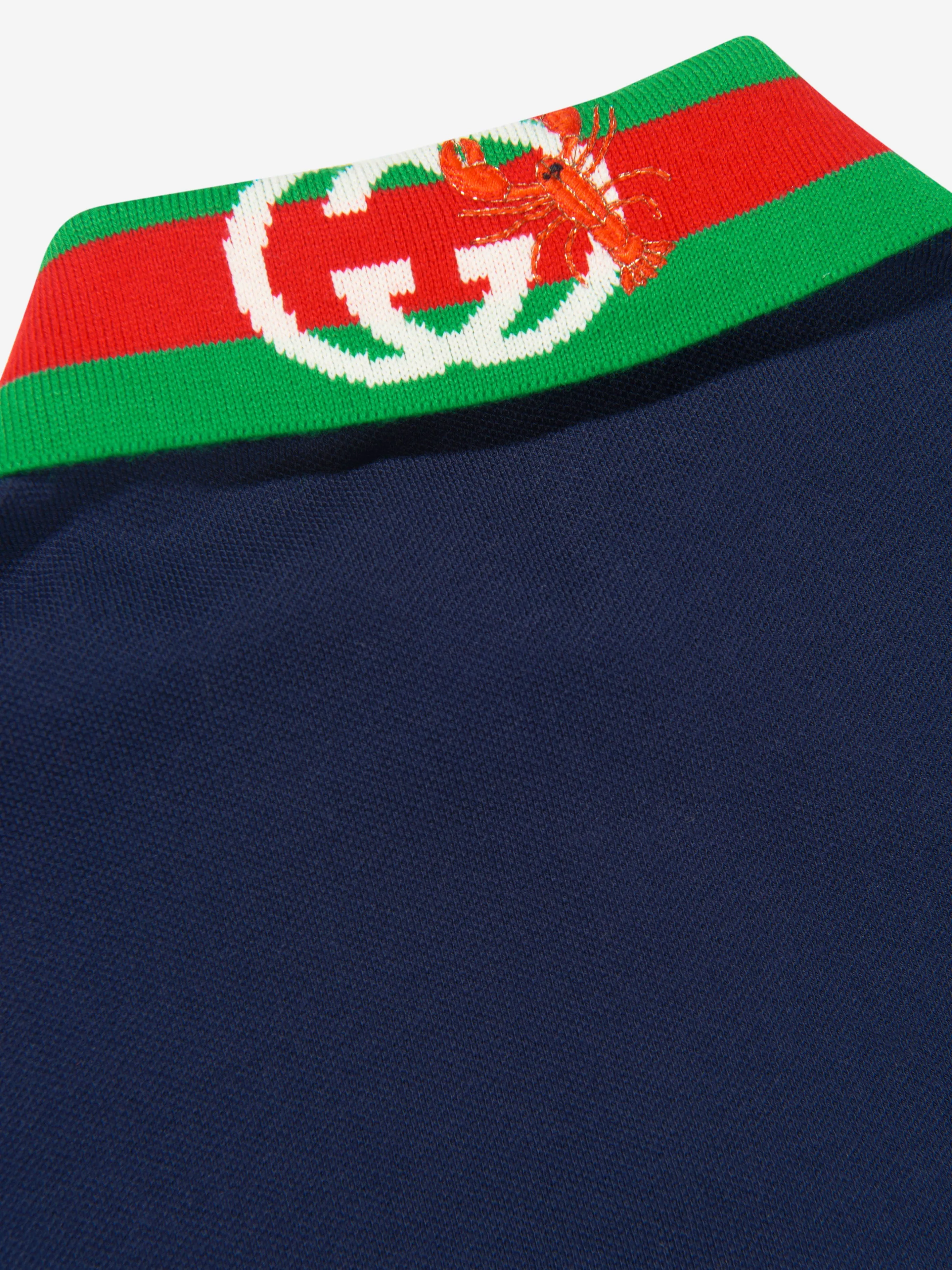 Gucci Boys Logo Polo Shirt