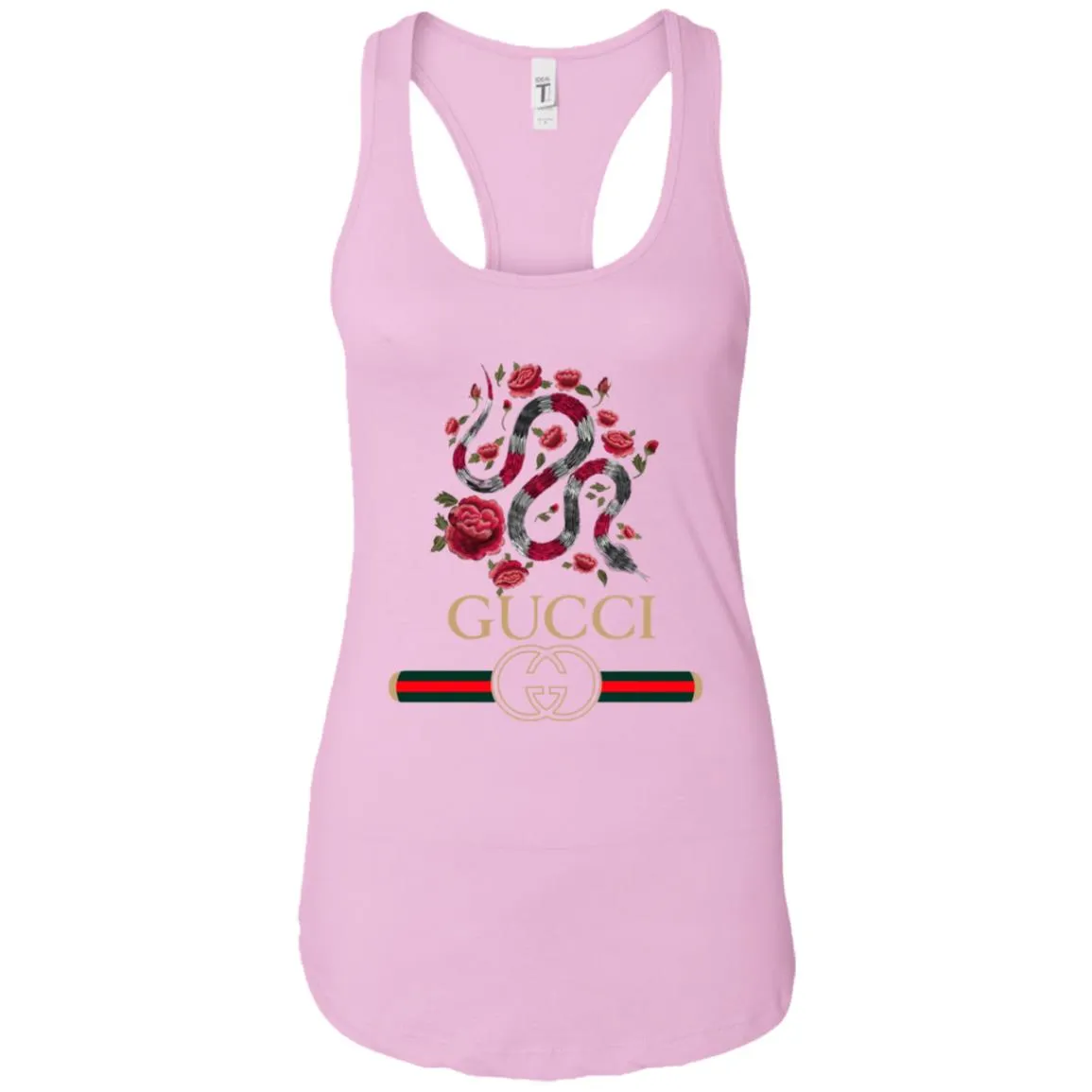 Gucci Logo Snake T-shirt Women Tank Top