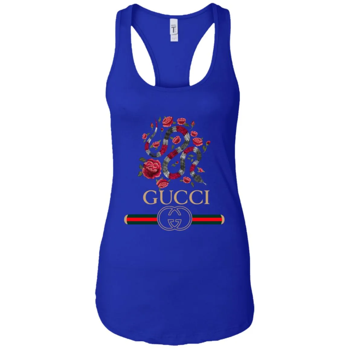 Gucci Logo Snake T-shirt Women Tank Top