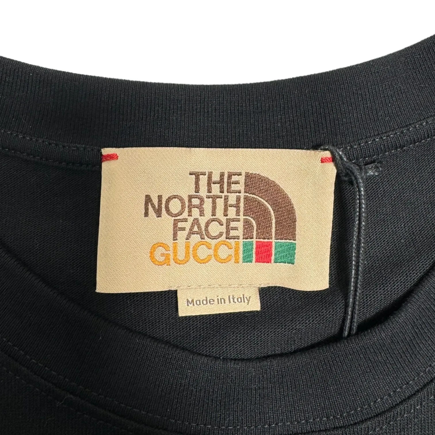 Gucci x The North Face Oversize Short Sleeve Tee Shirt Black
