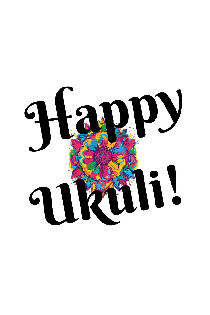 Happy Ukuli Vazhthukal! T-shirt for men