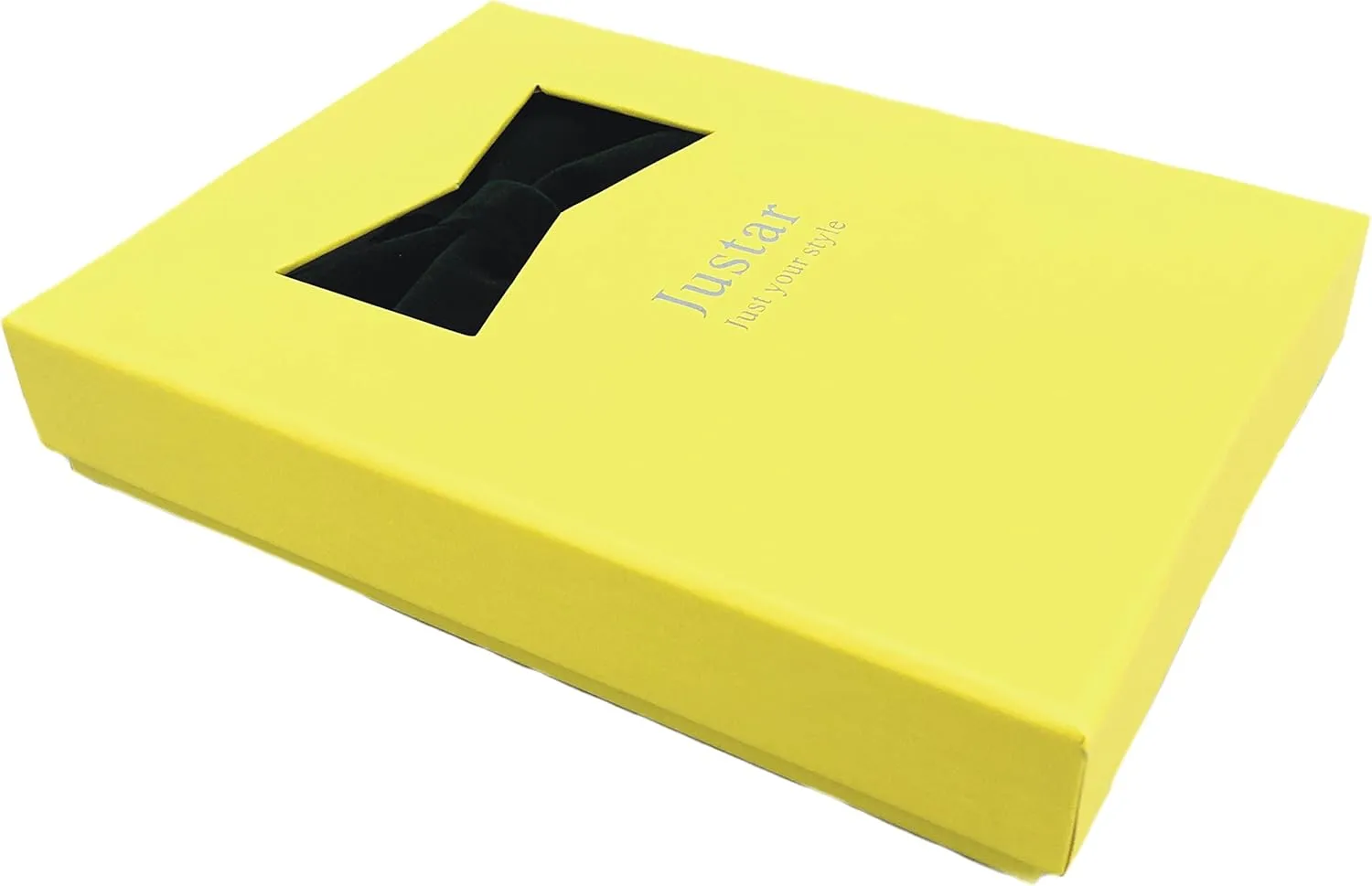 Justar Mens Pre-Tied Bow Tie Tuxedo Oversized Velvet Bowtie Cufflinks Hankie Combo Sets