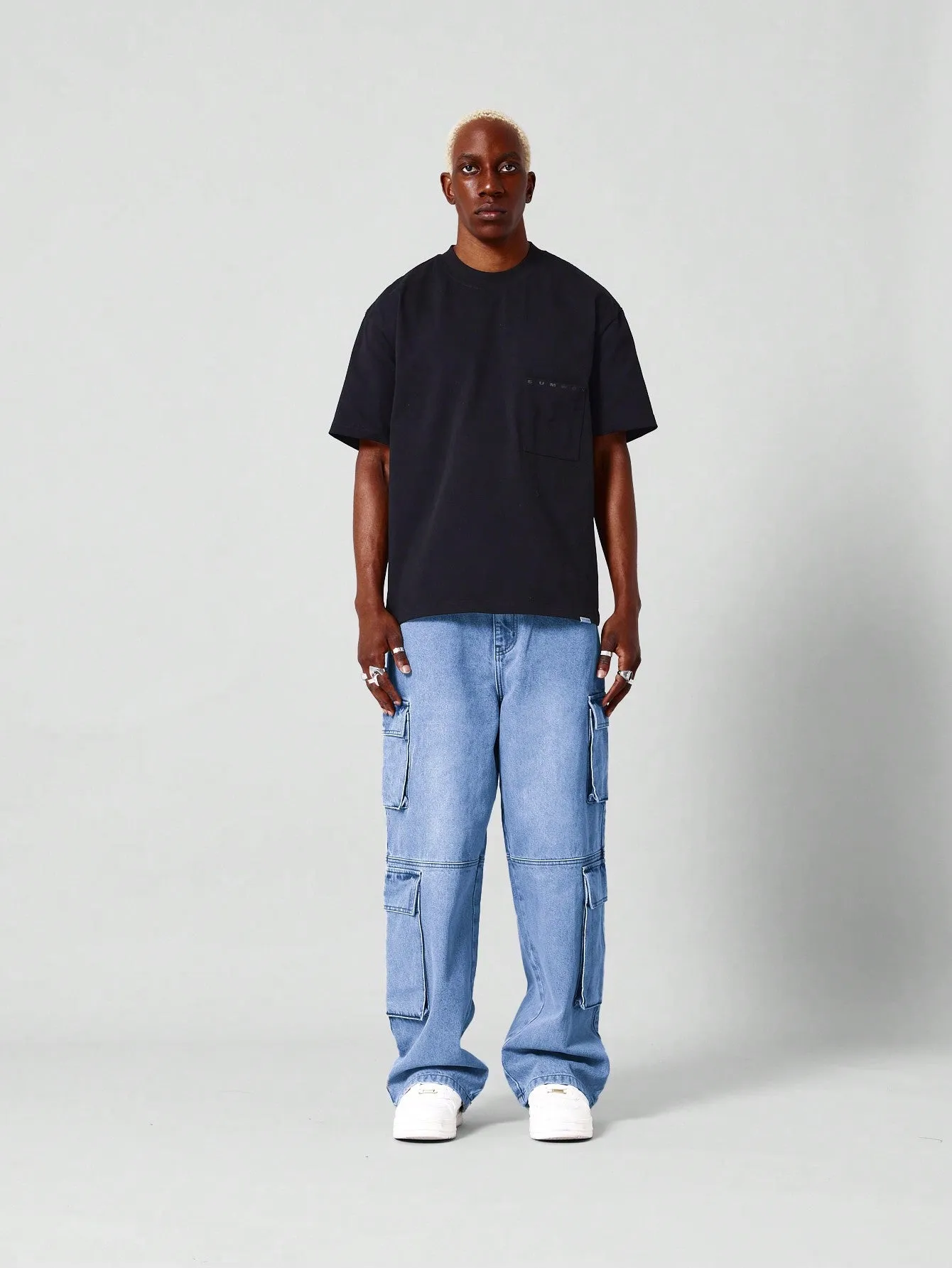 Loose Fit Cargo Jean