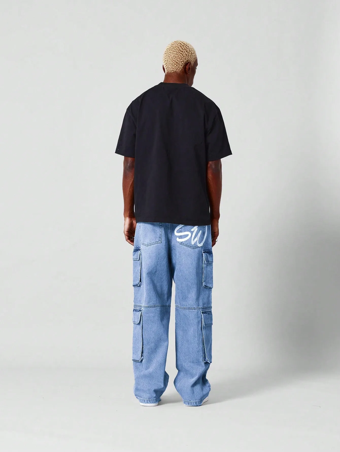 Loose Fit Cargo Jean
