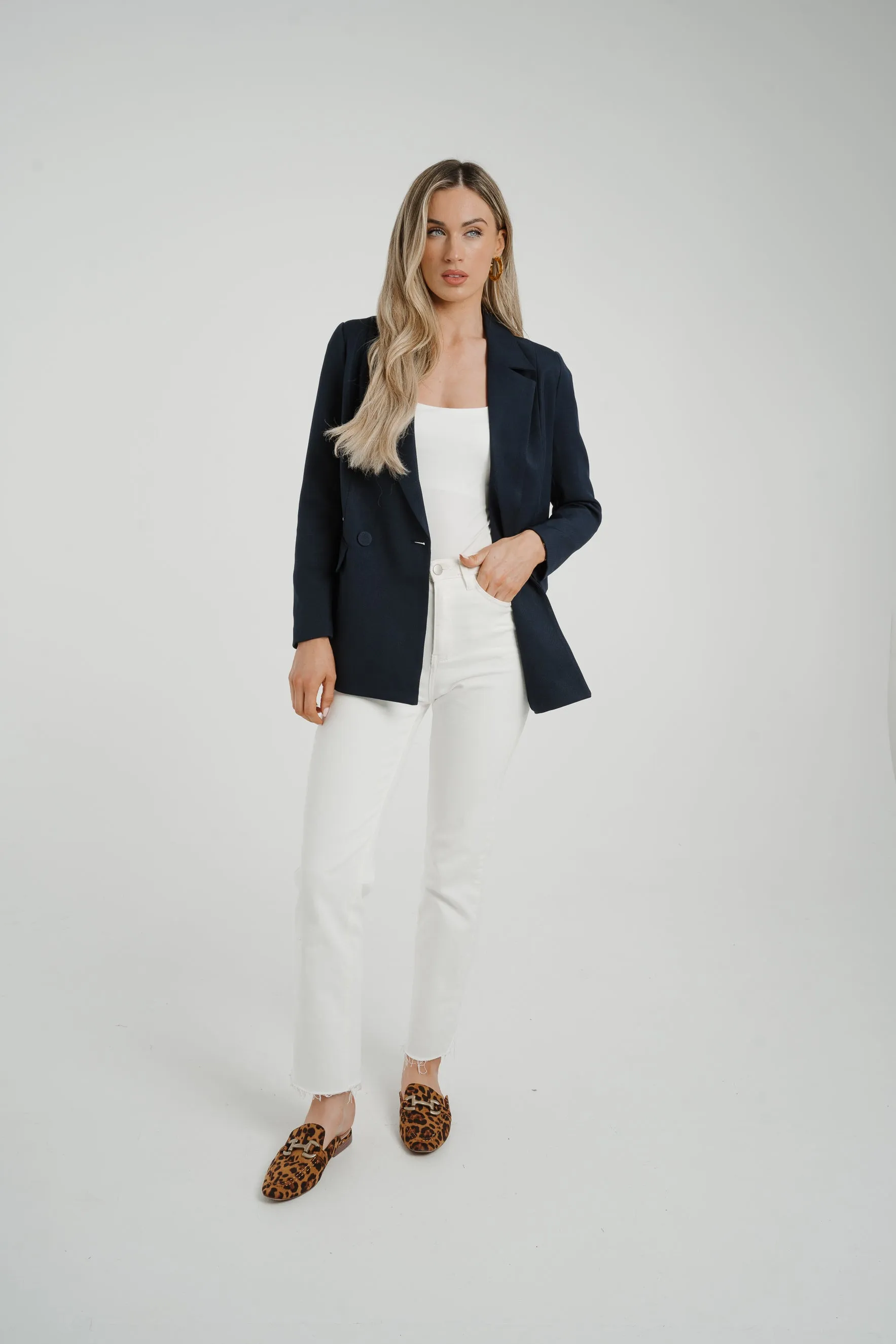 Maria Blazer In Navy