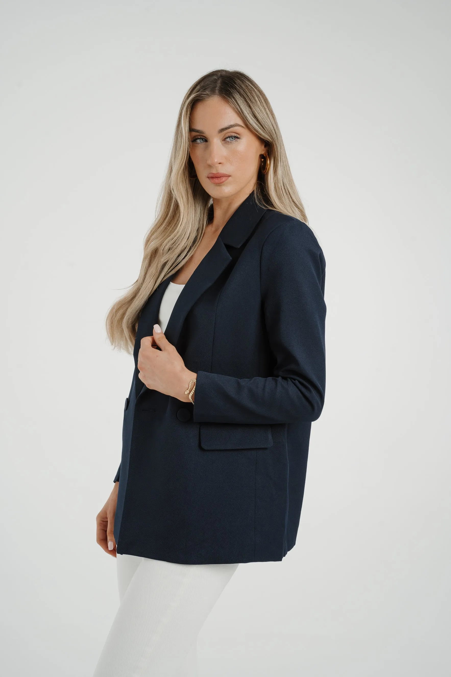 Maria Blazer In Navy