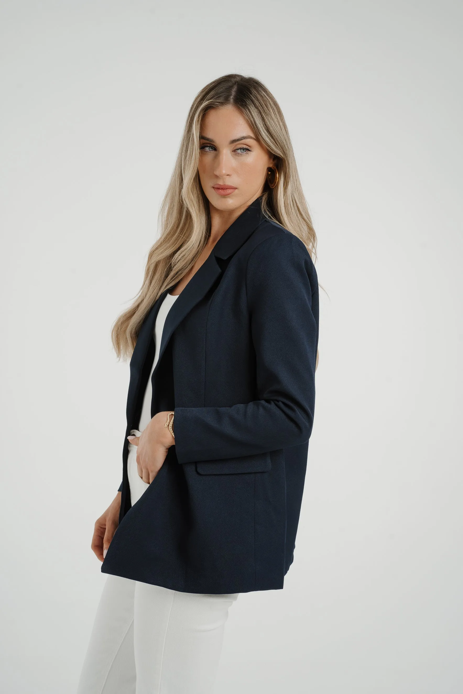 Maria Blazer In Navy