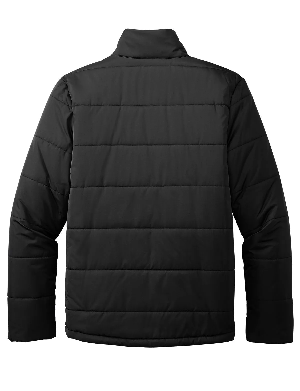 Michigan State Hockey Black Puffer Jacket