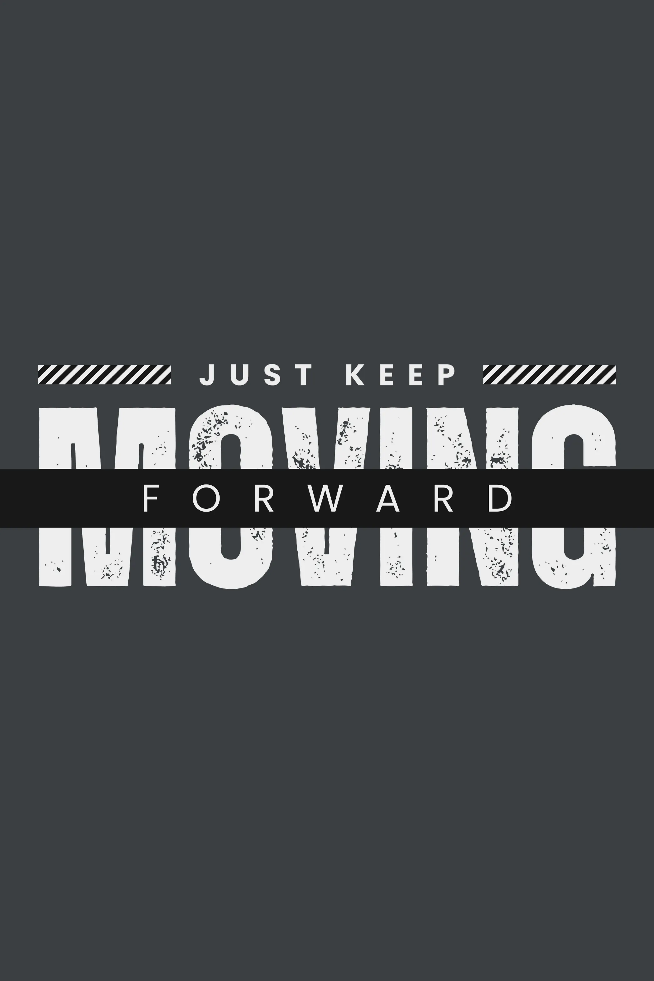 Moving Forward Printed T-shirt for men