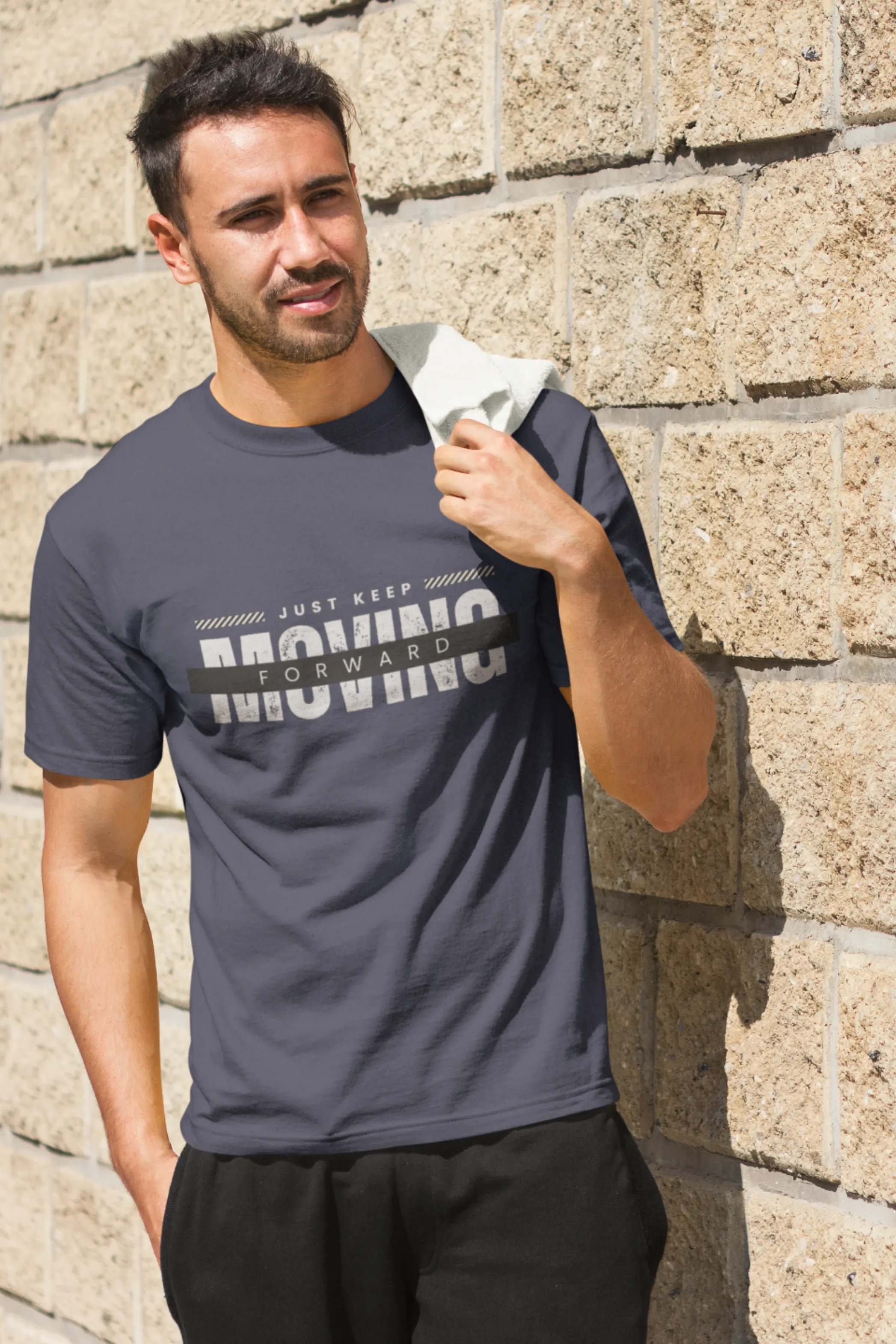 Moving Forward Printed T-shirt for men