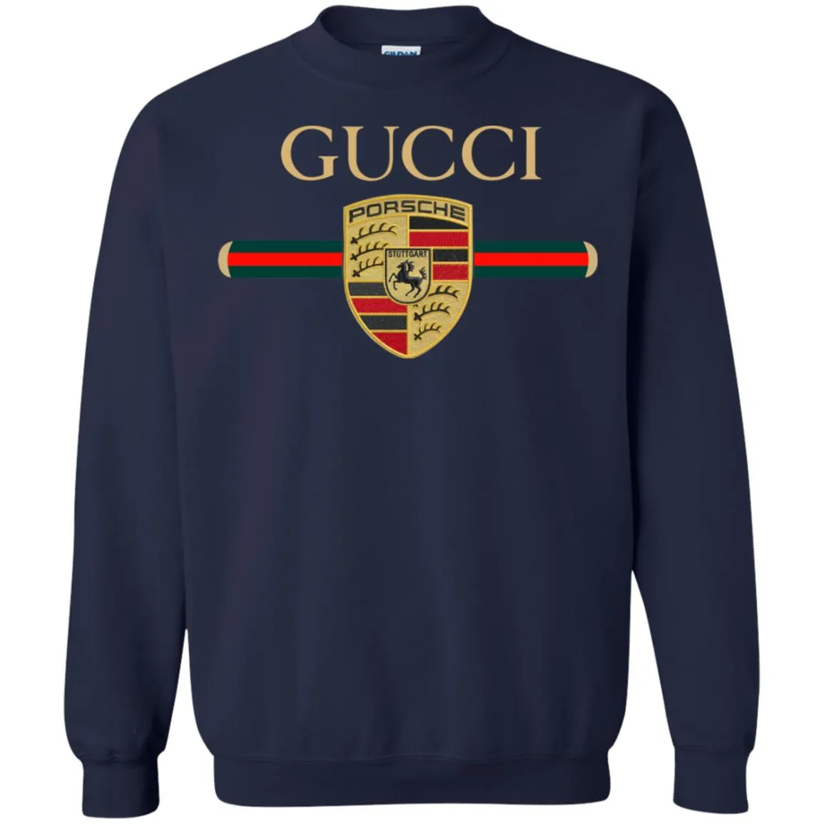 New Gucci Porsche Shirt Crewneck Pullover Sweatshirt