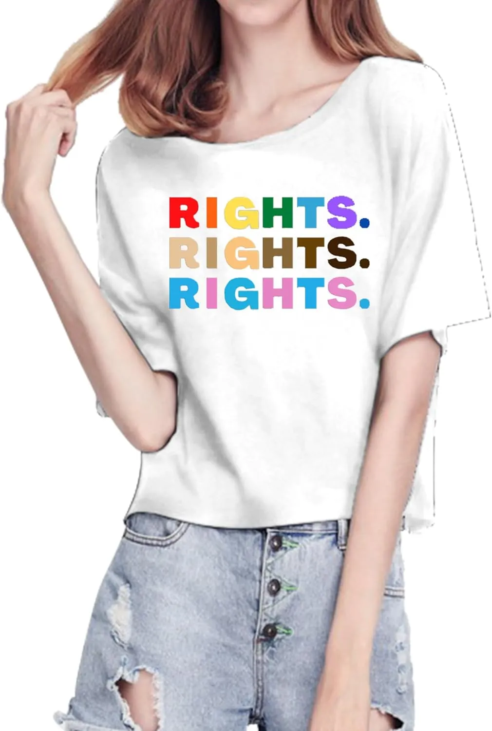 Pride Shirt Woman Cute Wildflower LGBT Pride Month Tshirt Flower LGBTQ Tees