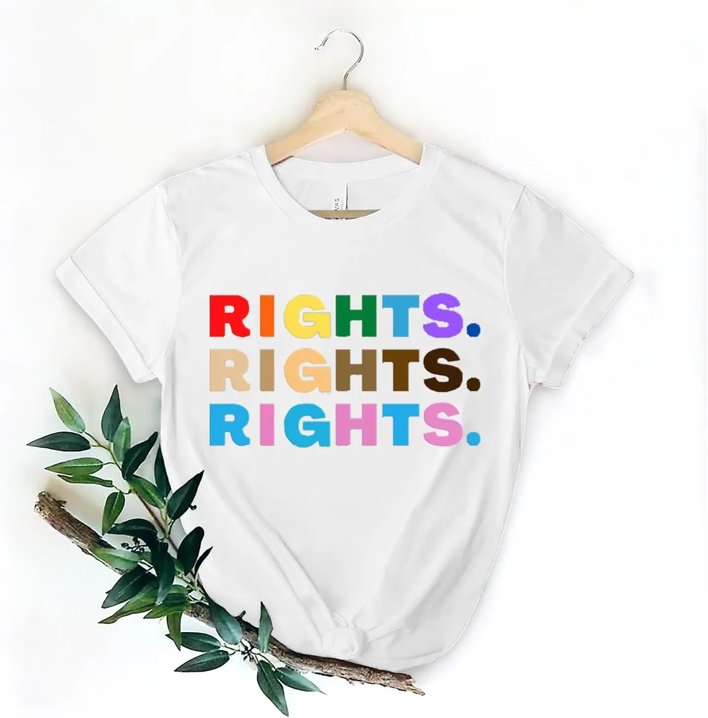 Pride Shirt Woman Cute Wildflower LGBT Pride Month Tshirt Flower LGBTQ Tees