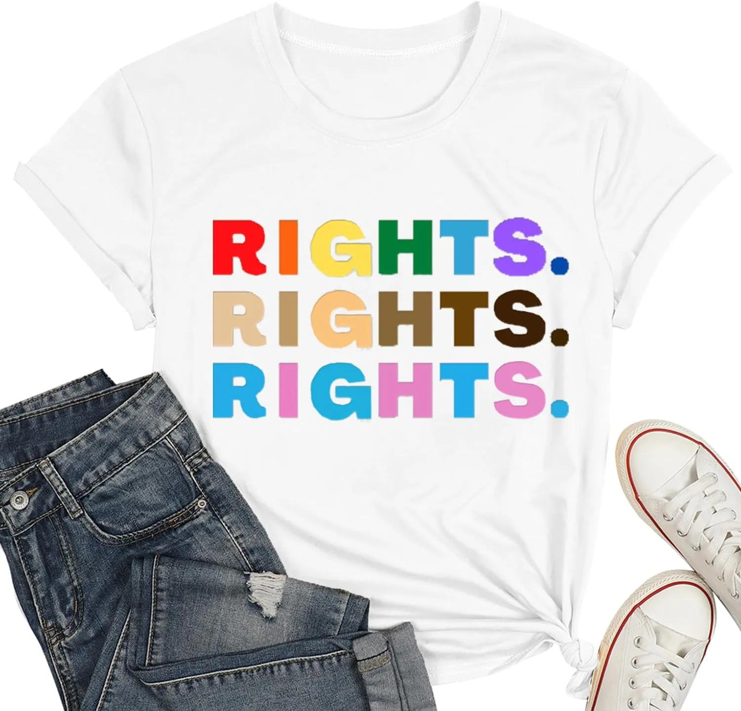 Pride Shirt Woman Cute Wildflower LGBT Pride Month Tshirt Flower LGBTQ Tees