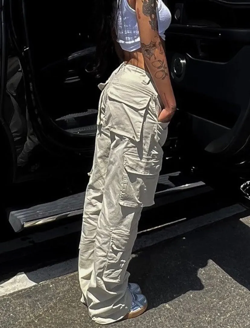 Straight Leg Cargo Pants