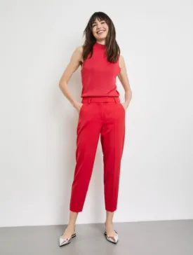 TAIFUN<BR>
Trousers<BR>
Red<BR>