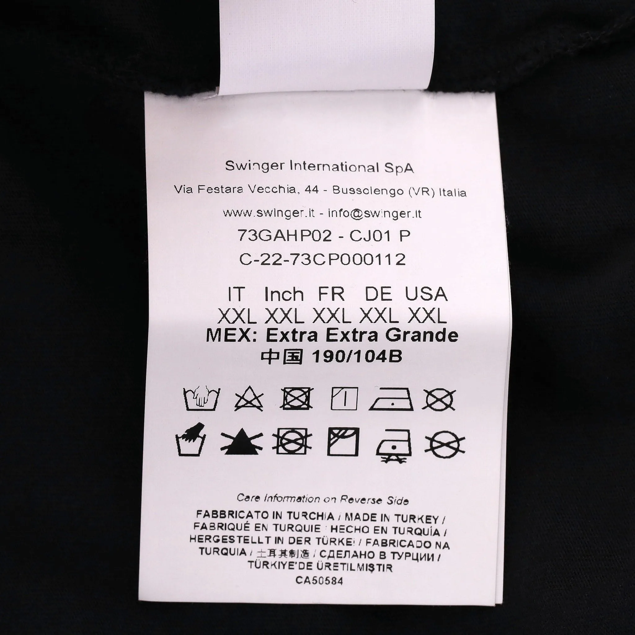 Versace Jeans Couture Baroque Print Cotton Logo T-Shirt. Size XXL