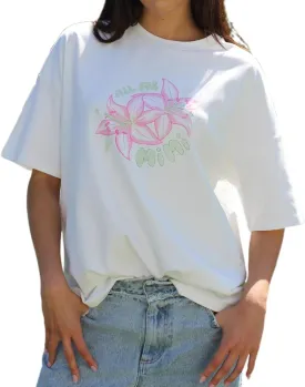 Y2k Oversized Summer Tops for Women Cute Bow Fruit Loose T Shirts Crew Neck Aesthetic Graphic Short Sleeve Tee