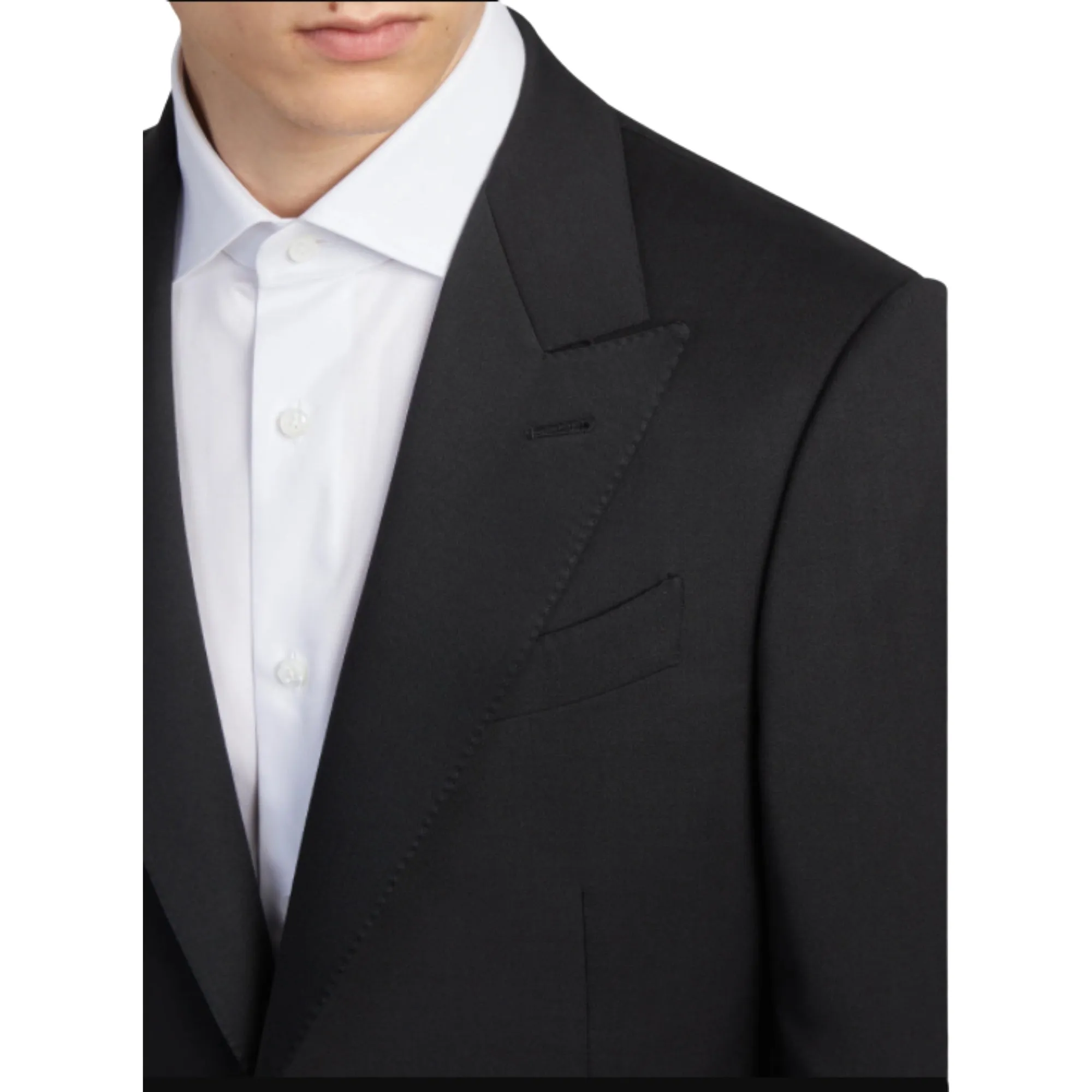 ZEGNA Wool Tuxedo Black